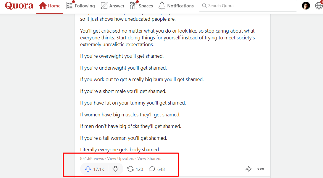 promote your website by niche relevant 40 HQ Quora Answers