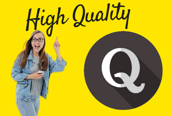 promote your website with niche relevant 10 HQ Unique Quora Answers backlink