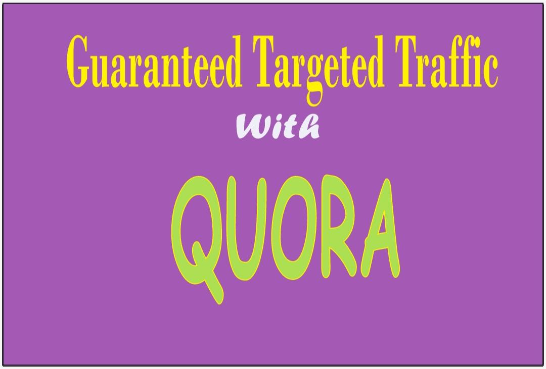 20 Targeted Traffic Quora Answers