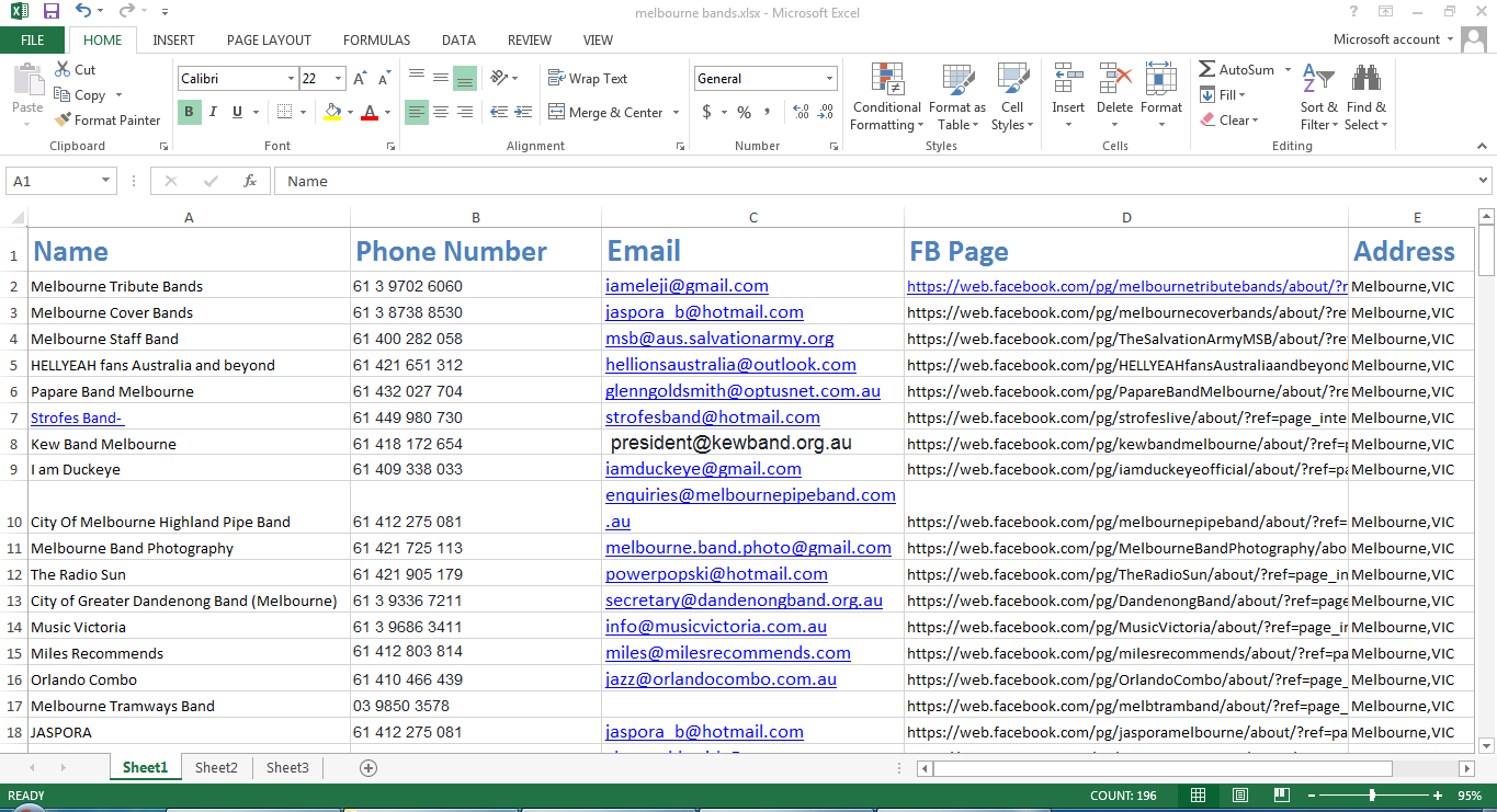 I Will be your virtual assistant for various task in Data entry Web Scraping Lead generation 