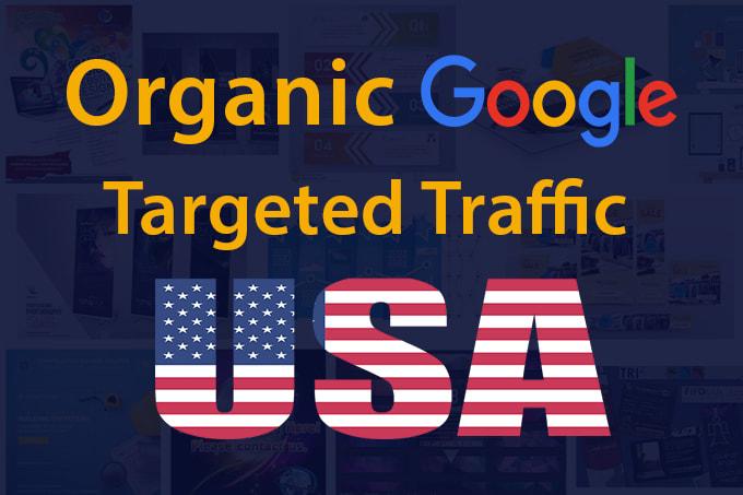 5k organic real organic targeted USA web traffic