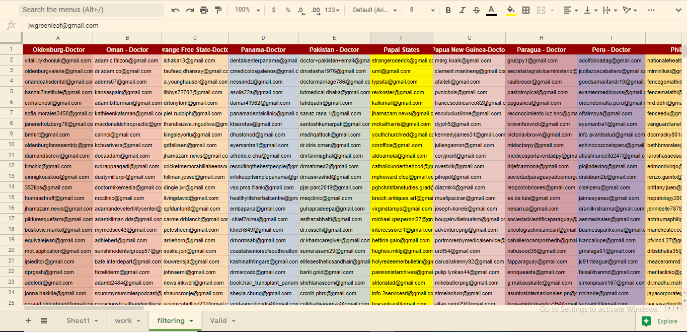 I will collect 5K niche targeted and verified bulk email list for your email marketing