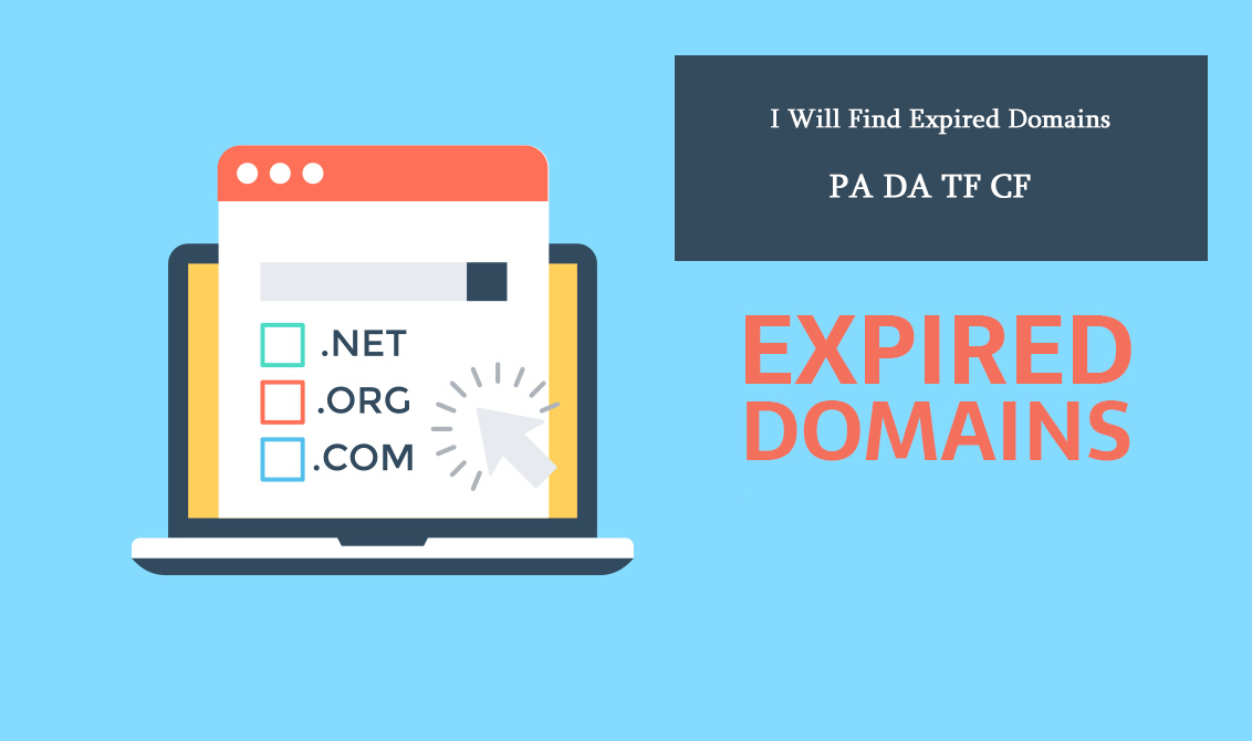Find an expired domain and do expired domain research