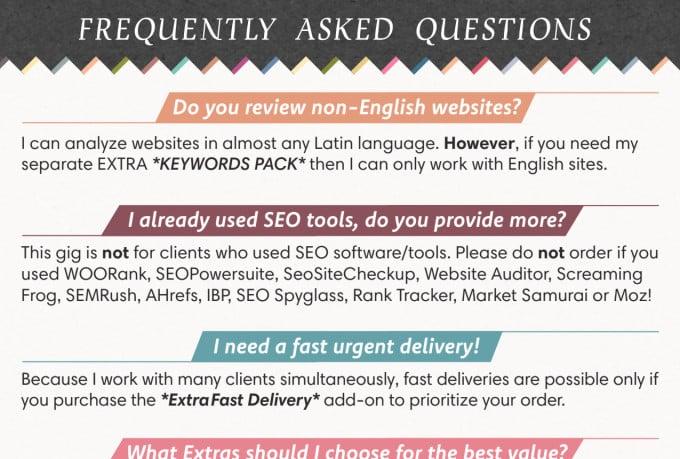 I will audit website and create detailed SEO report with strategy