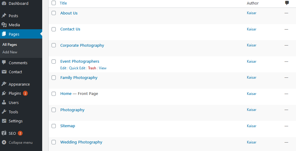 I will do on page SEO for wordpress site