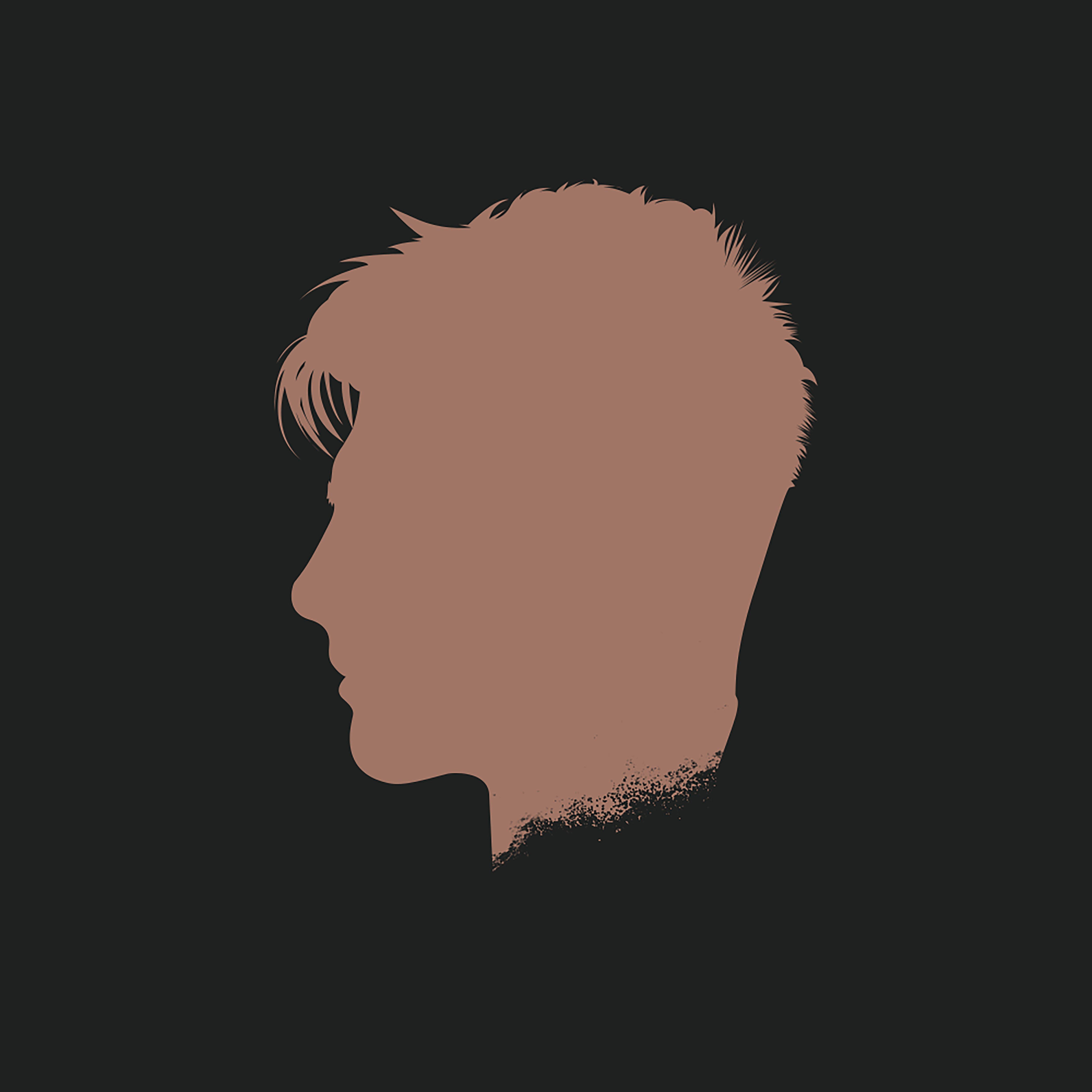 custom silhouette portrait artwork