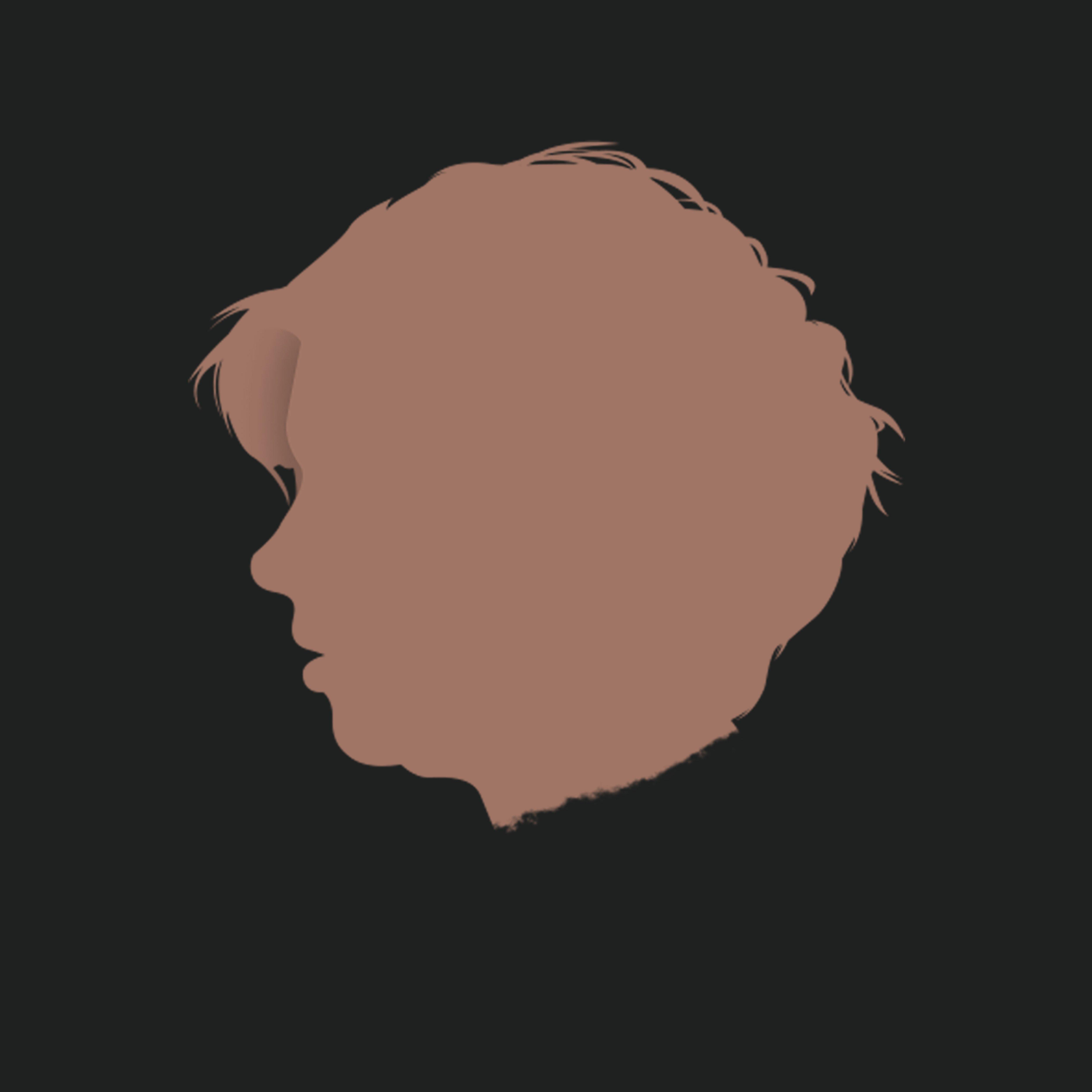 custom silhouette portrait artwork