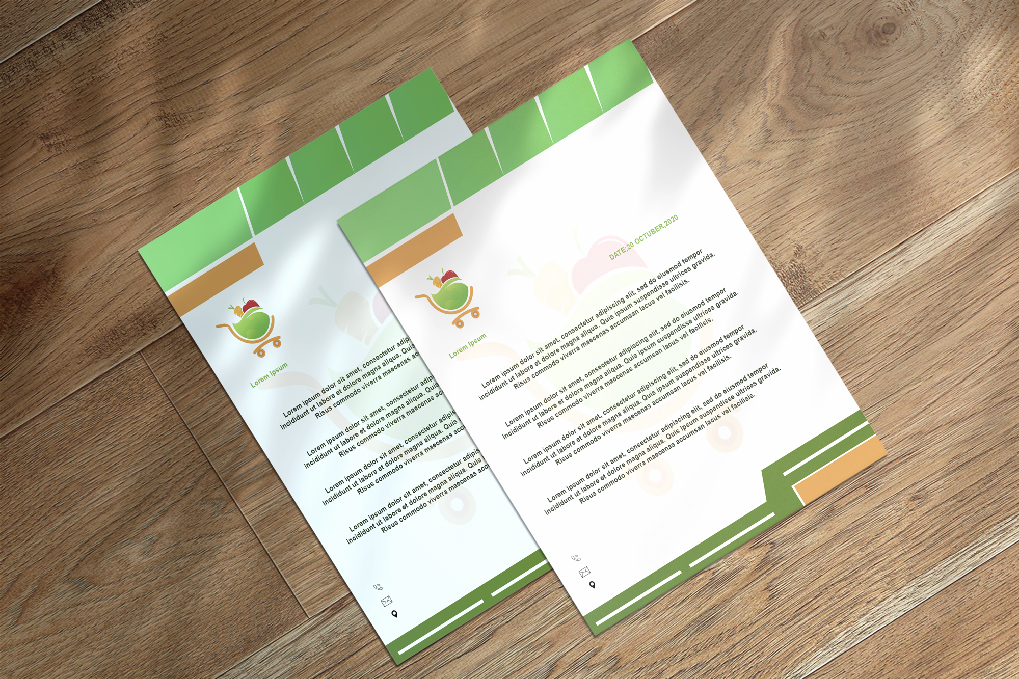  I will design creative letterhead in word format with in 12 hours