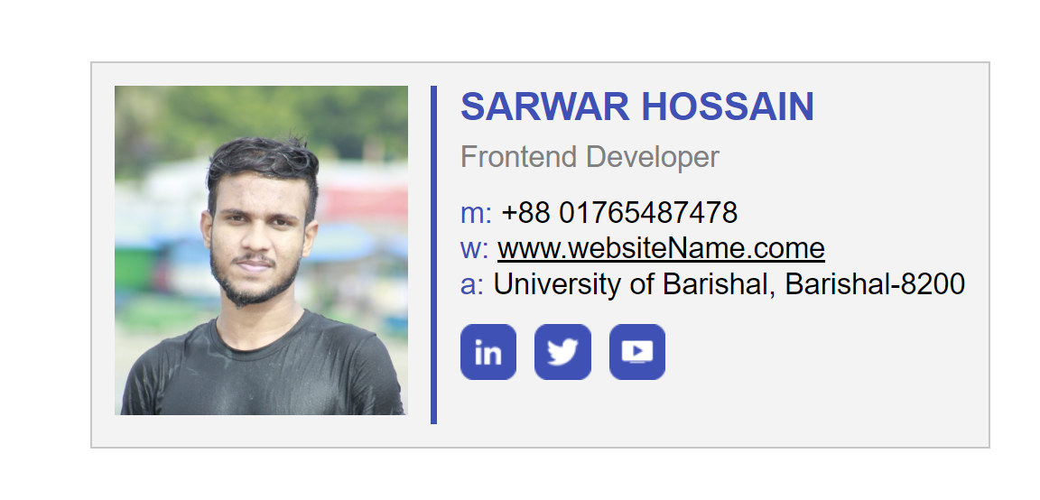 I will make a responsive email signature within 6 hours