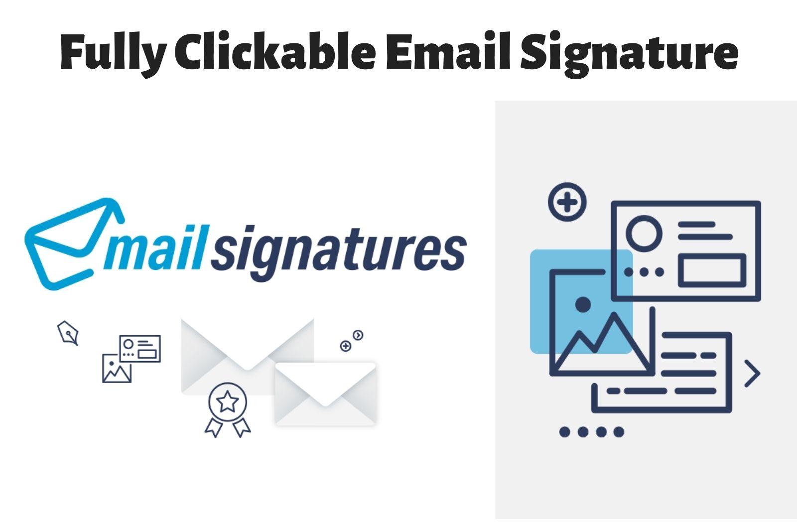 I will make a responsive email signature within 6 hours