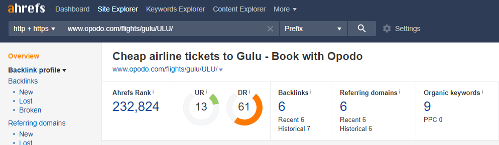 Increase DA moz 30+ domain rating Ahrefs DR 30+