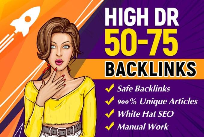 Do 20 Web 2.0 With 250 DA 50 to 75 permanent dofollow backlinks for seo service
