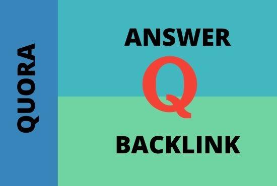 promote your website with 5 high quality quora answers