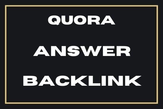 20 best high quality quora answer for your website ranking 