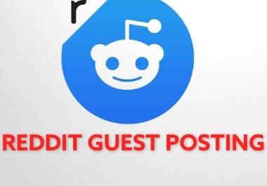 10 Reddit unique guest post for promoting your websites