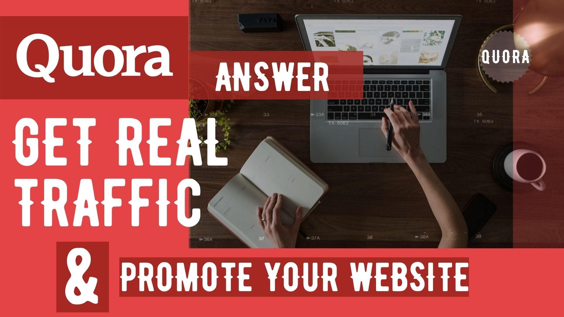 I will provide 10 high quality Quora services for your website traffic