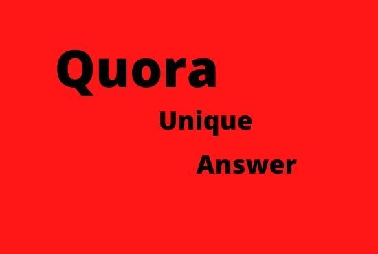 Promote your website with 10 High Quality answer posting 