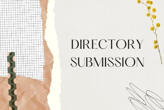 submit 100 manual high quality directory submission