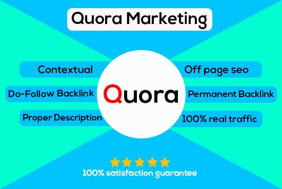 Keyword Related 20 Quora Unique Answers Posting