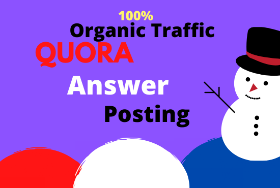 Powerful Guaranteed 3 Quora Answer Backlink With Your Keywords & URL