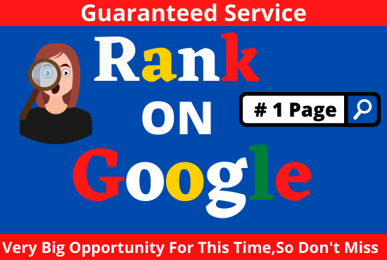 I will do full SEO service to rank your website on google 1st page one keyword