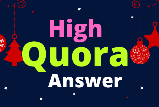 Get Organic Traffic On Your Website 30 QUORA Backlink in 2021 safe Method