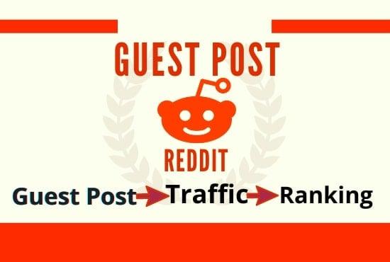 Promote Your Website with 5 Best Quality Reddit Guest Post