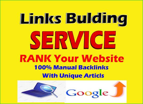 I will create 100 DR 50 to 70 strong backlinks for off page seo