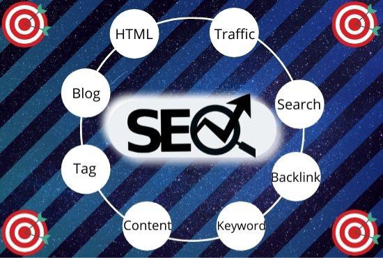 I will complete monthly SEO service with High-Quality backlinks to lift your site on 1st page