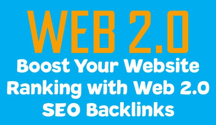 Create Manually 30 Web 2.0 Permanent SEO Backlinks