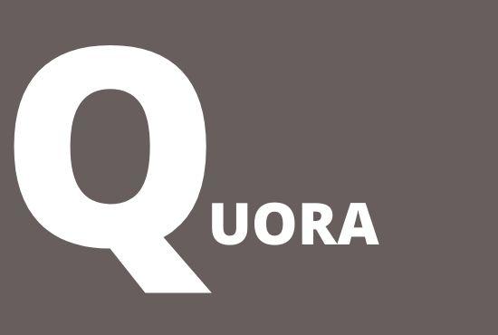 Enhance your website 5 HQ Quora answers with your keyword & URL 