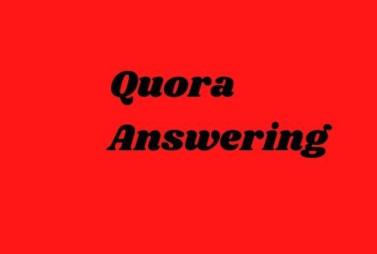 Augment your website 10 HQ unique Quora answers with your keyword & URL 