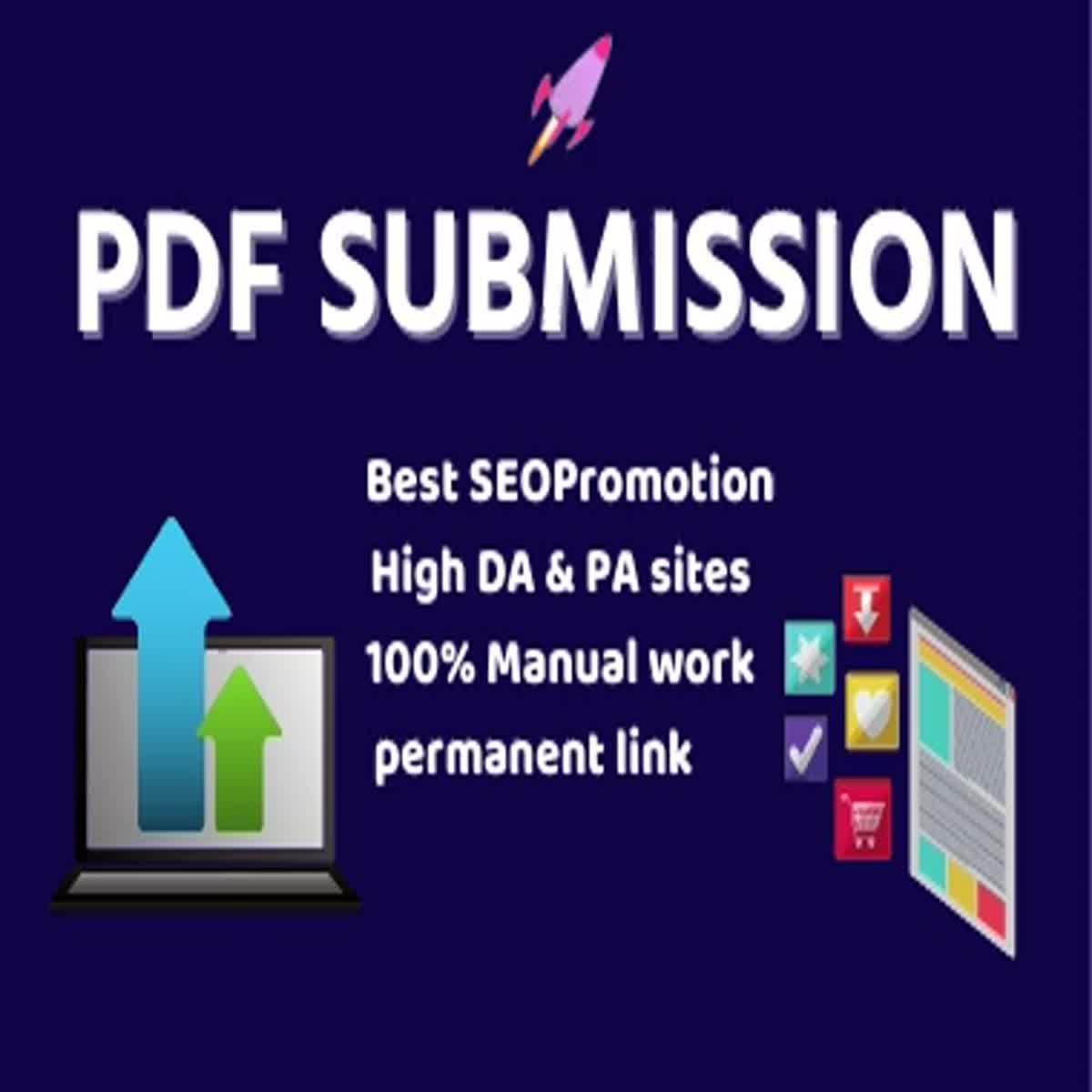 Manual 20 PDF Submission high authority Domain Low spam score website