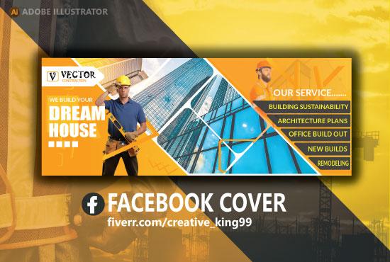 I will design stunning facebook, twitter, linkedin, instagram, youtube cover banner