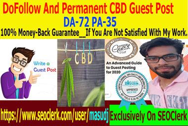 cbd guest post on cbd, marijuana, hemps, cannabis sites, cbd links and backlinks