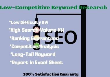 Profitable Keyword Research Service for any Nice & Excellent Action Plan 