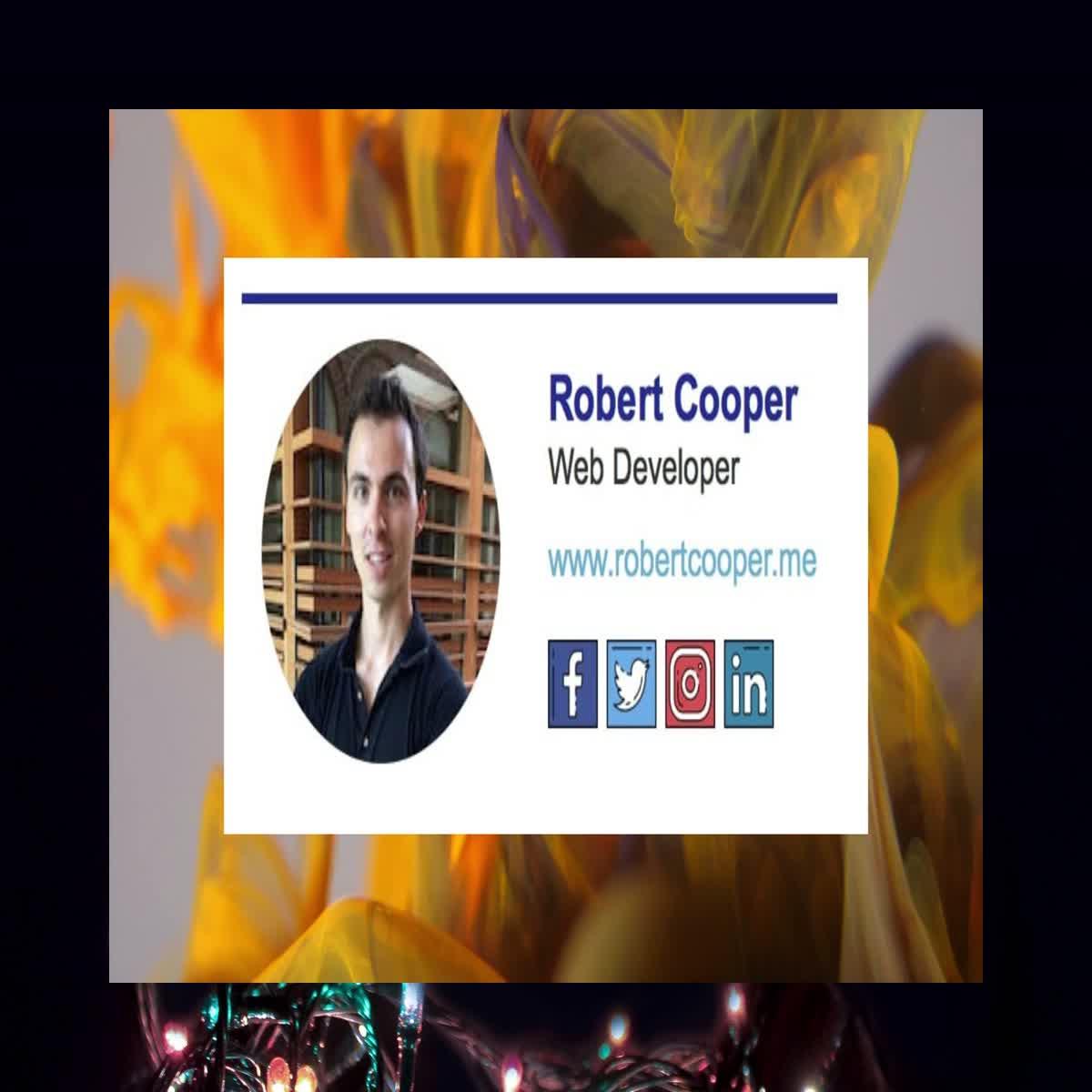 I will create a creative HTML email signature for iphone, outlook and gmail