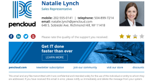 I will create a creative HTML email signature for iphone, outlook and gmail