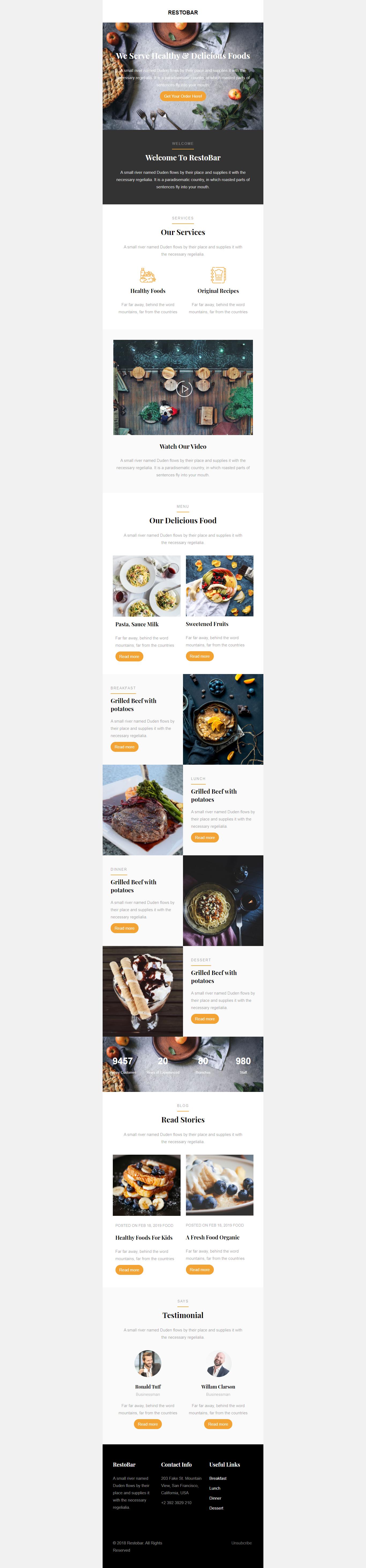I will built a email template, responsive HTML email template newsletter