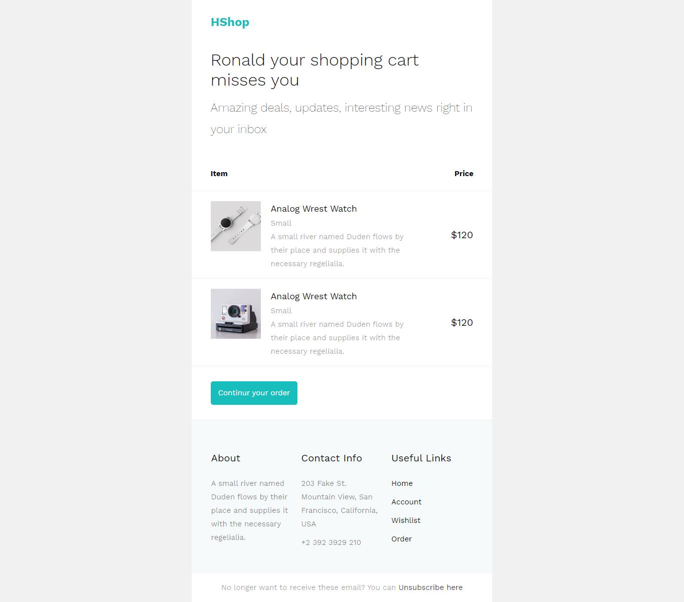 I will built a email template, responsive HTML email template newsletter