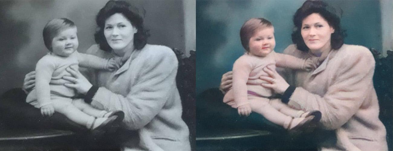 I will colorize your past images