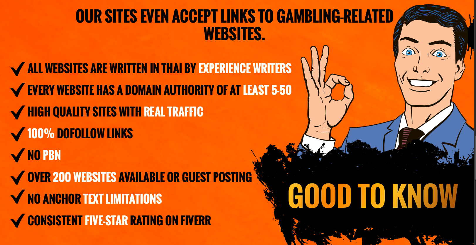 Thailand's premium guest posting service on High authority Thai website (all niche acepted) 