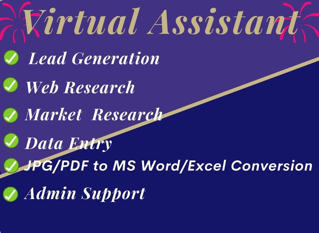 I will be your reliable Virtual Assistant (VA)