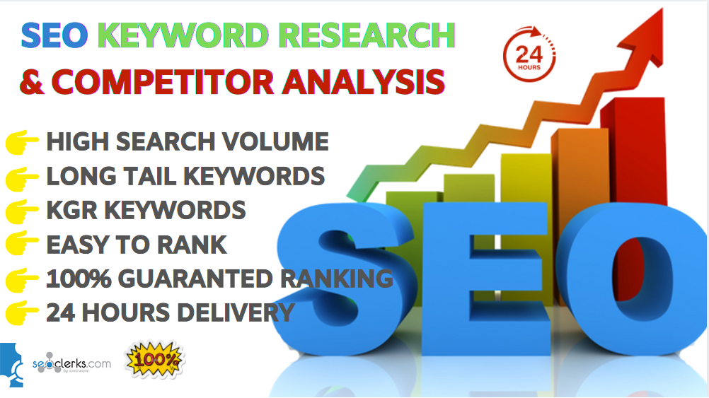  seo keyword research and competitor analysis in 24 hours