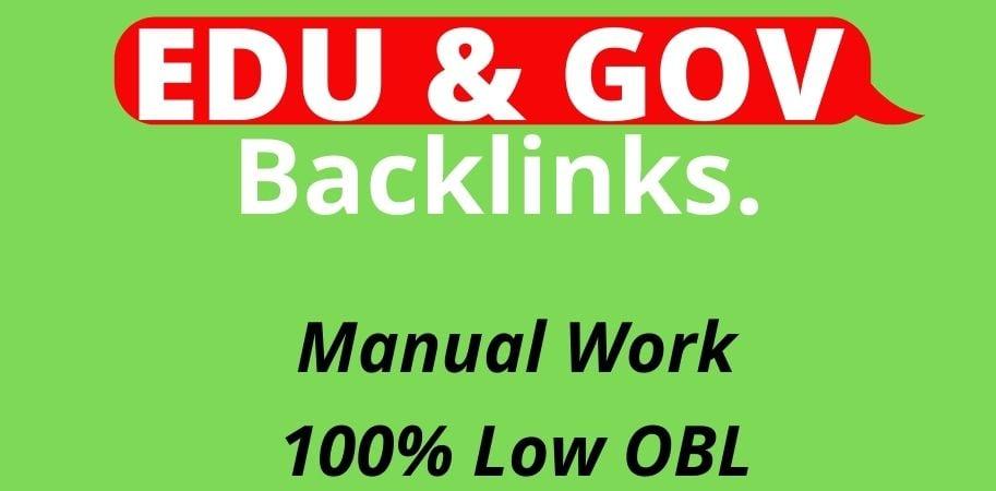 I Will Create 15 EDU and GOV Backlinks From Massive Authority