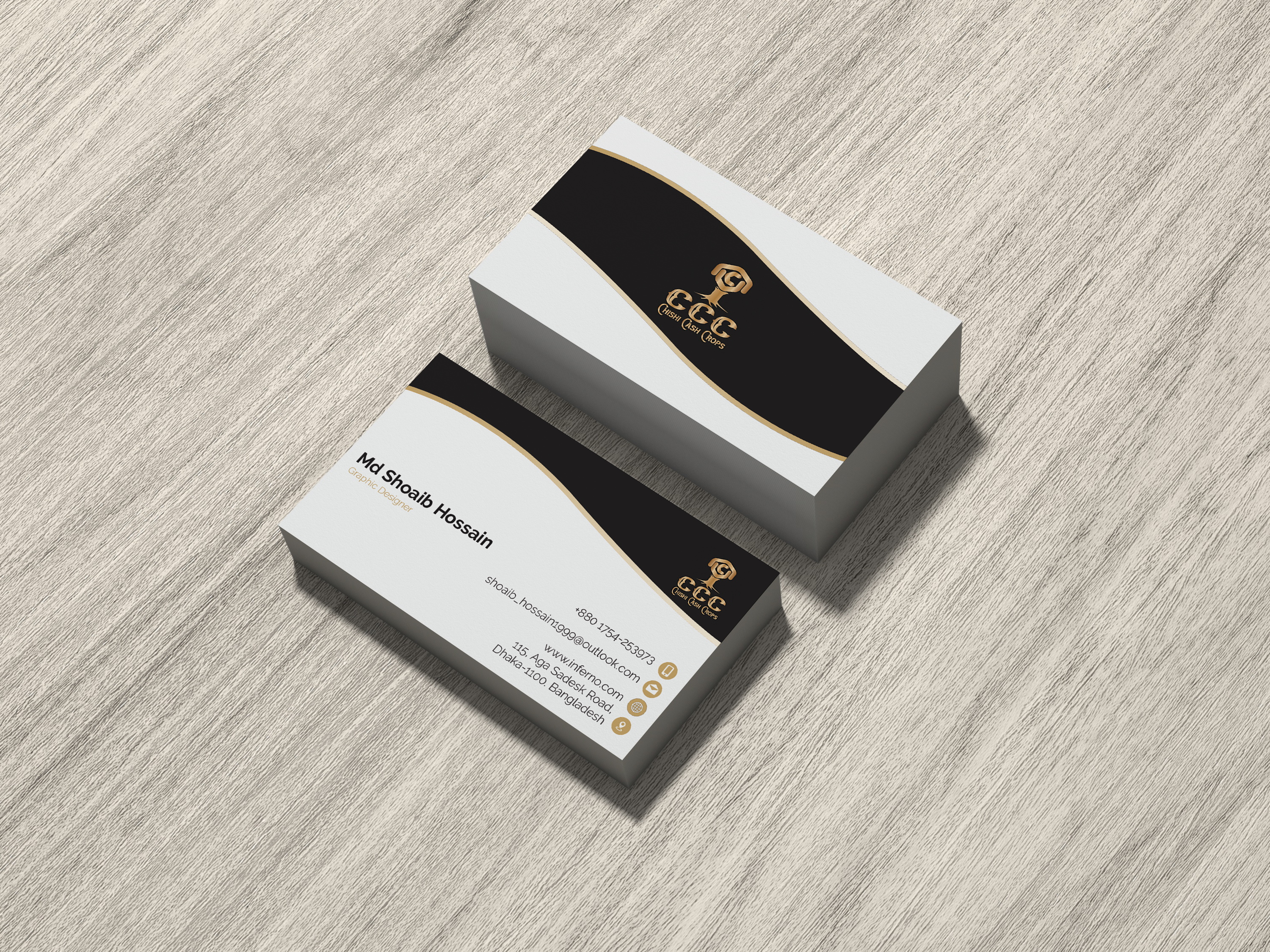 I will design any kind of professional business card for you