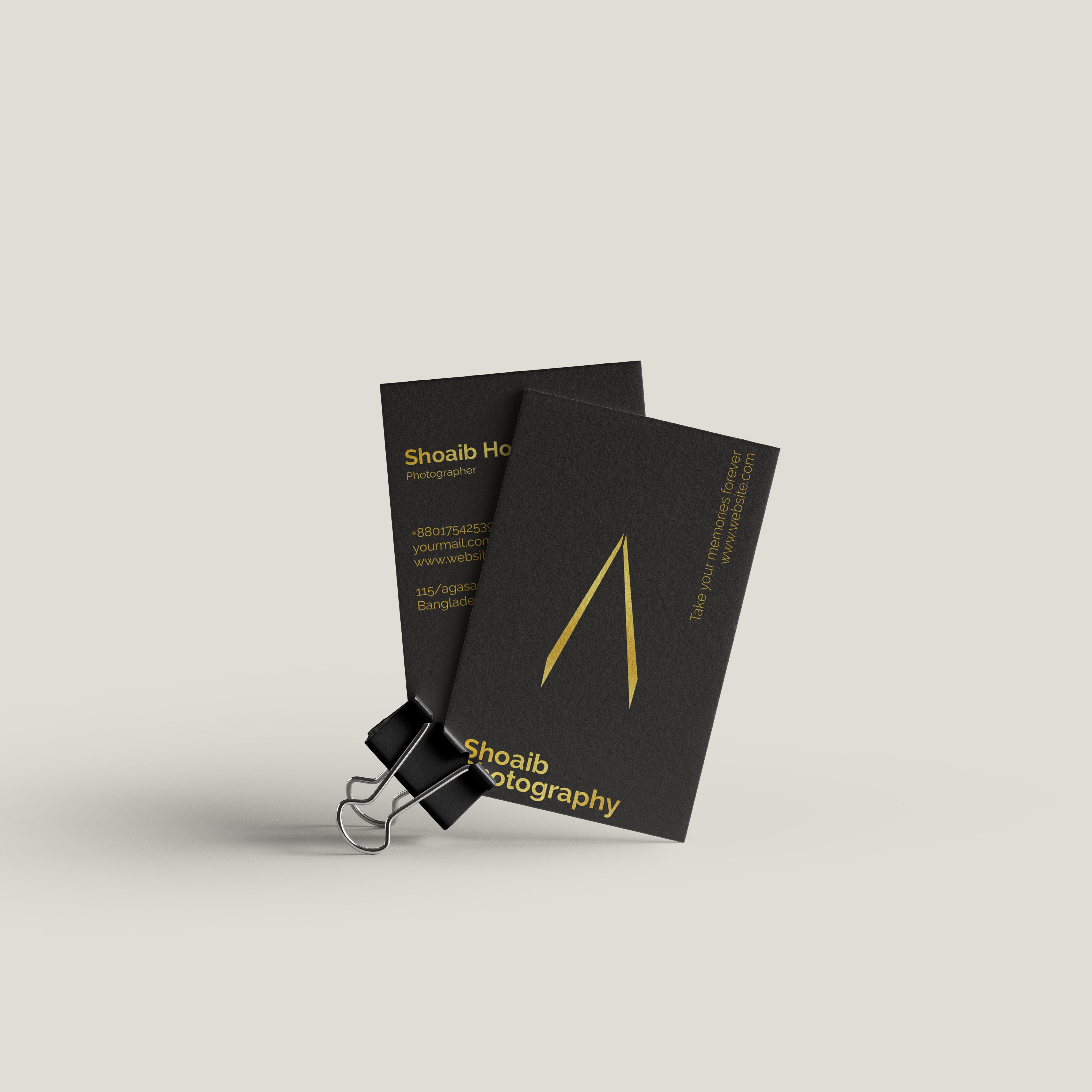 I will design any kind of professional business card for you