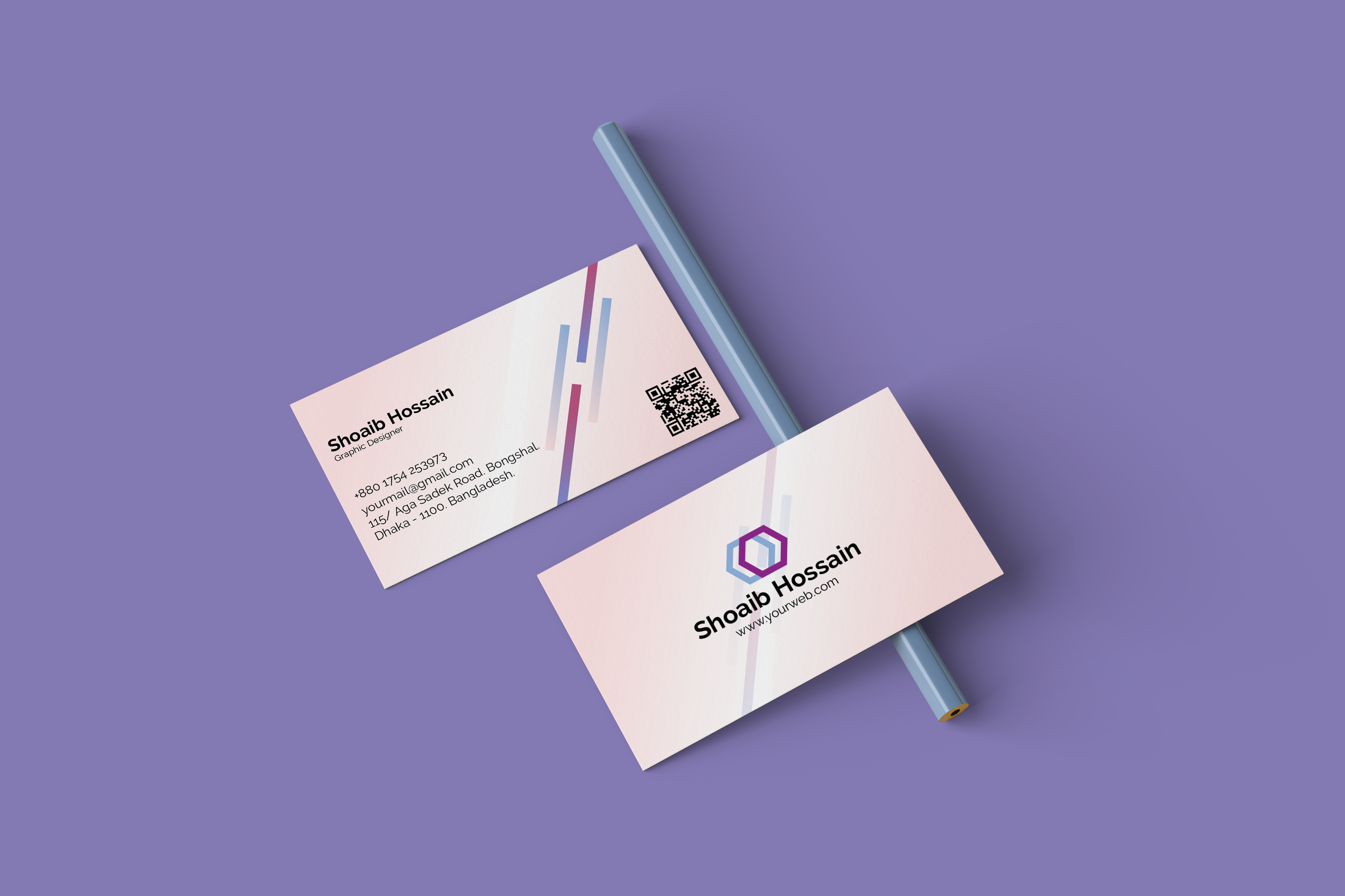 I will design any kind of professional business card for you