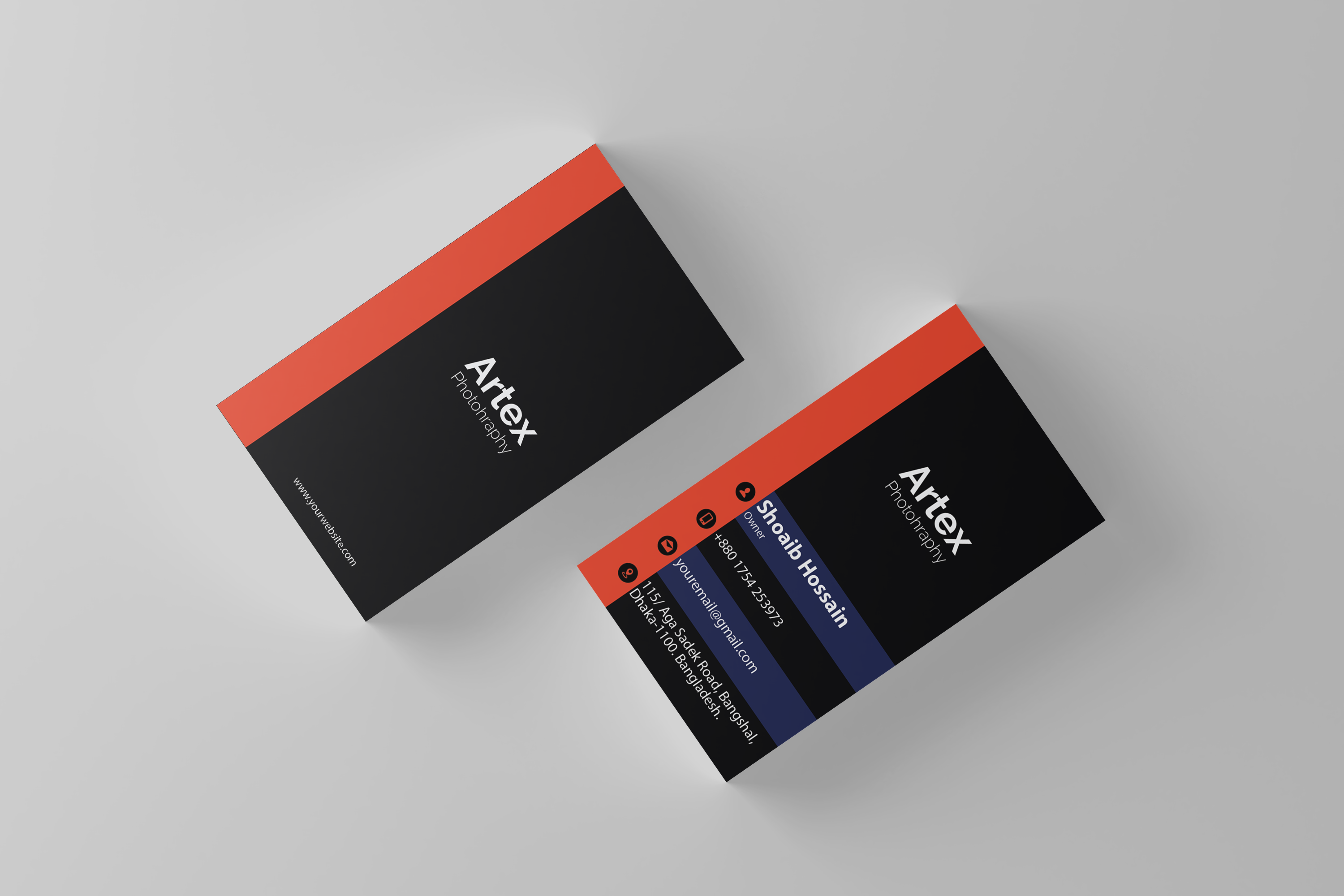 I will design any kind of professional business card for you