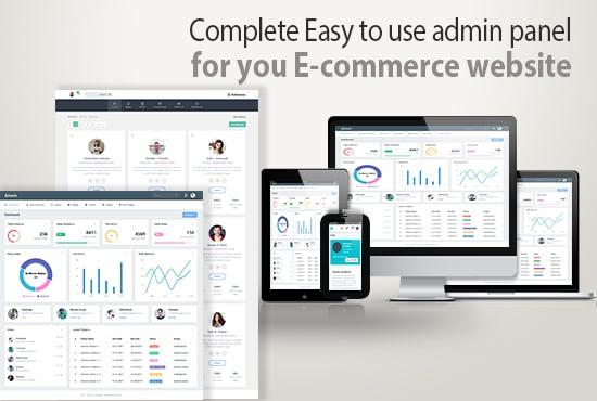 I will create ecommerce site for your e-commerce online store